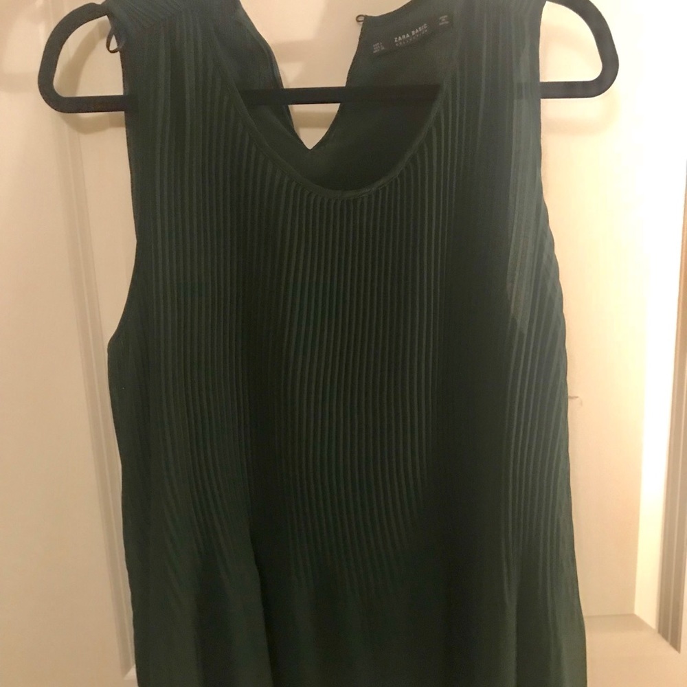 Pleated Zara Tank
